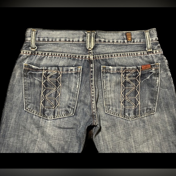 7 For All Mankind - bootcut jeans size 30 / size 10 - Picture 2 of 8